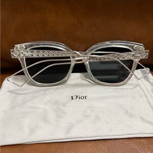 Dior Women's Sunglasses with Silver Accents